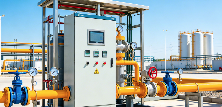 Dalian Natural Gas Station Skid Control System Project