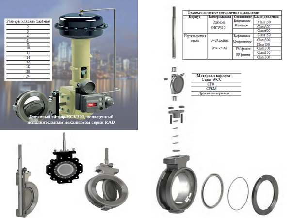 HCV300 High-Performance Butterfly Valve