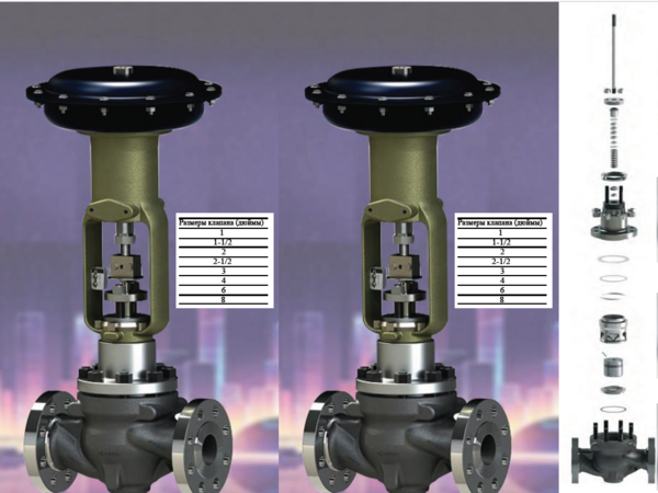 HCV220 cage-type control valve